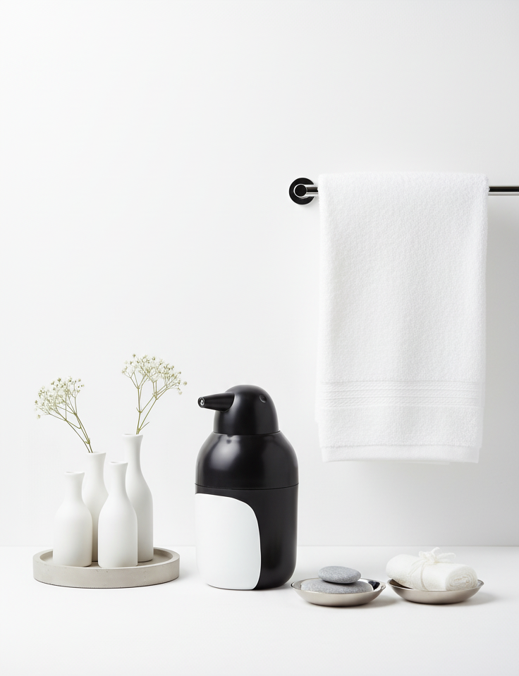 Penguin soap distributor