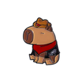 カピバラ・カウボーイ・ピン