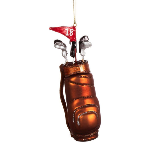 Balls shaped like golf clubs