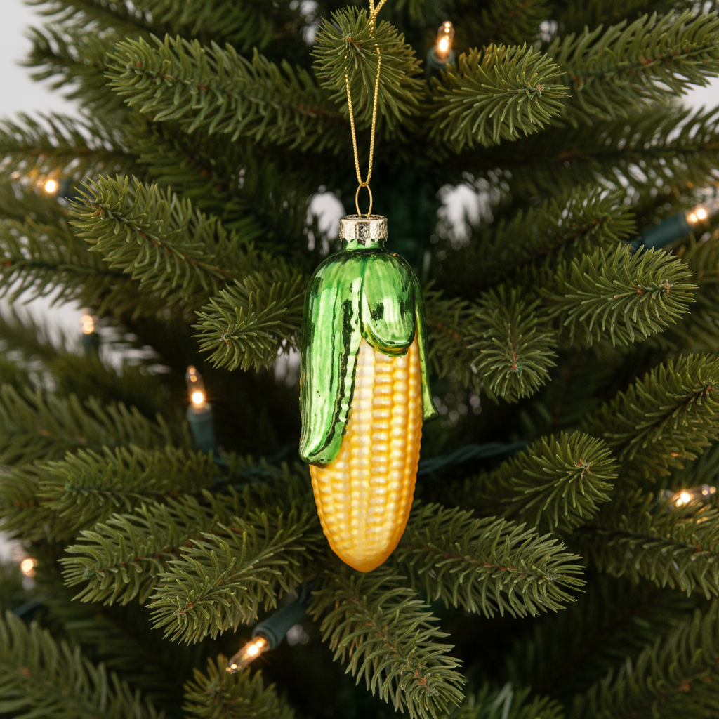 クリスマス用トウモロコシのオーナメント