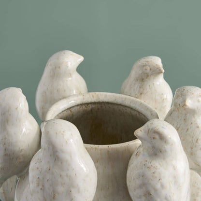 Vase Mr. White Birdling
