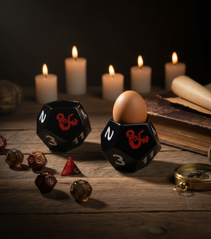 Dungeons &amp; Dragons D20 Dice Egg Cup