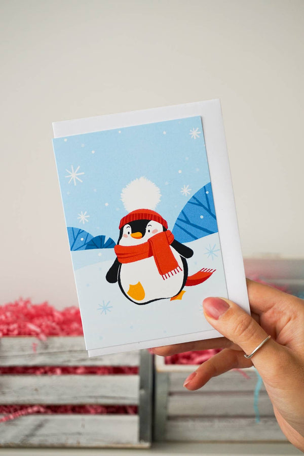 Cartão de felicitações de Feliz Natal