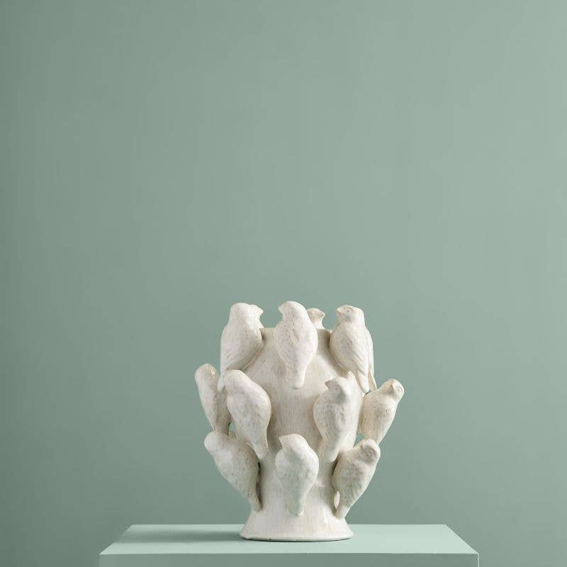 Vase Mr. White Birdling