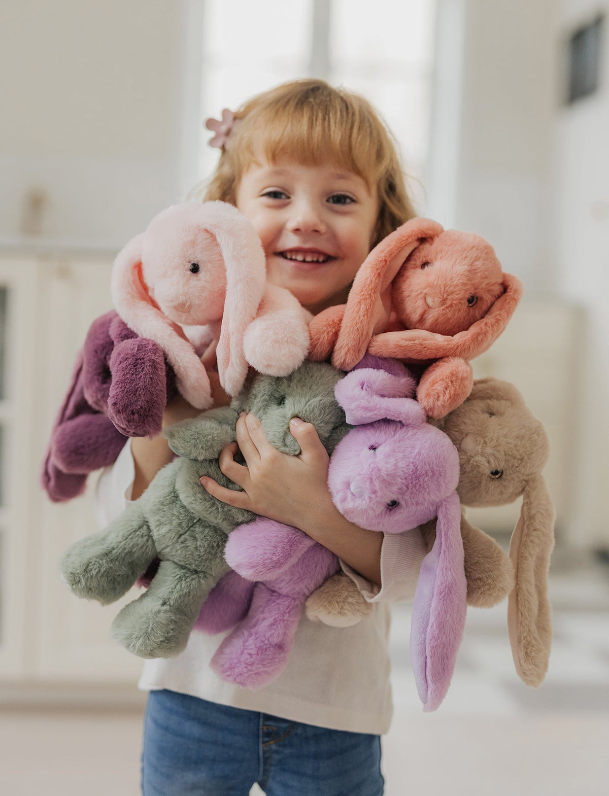 Peluche Lapin Blooming Bunny – Rosie – Vue 10