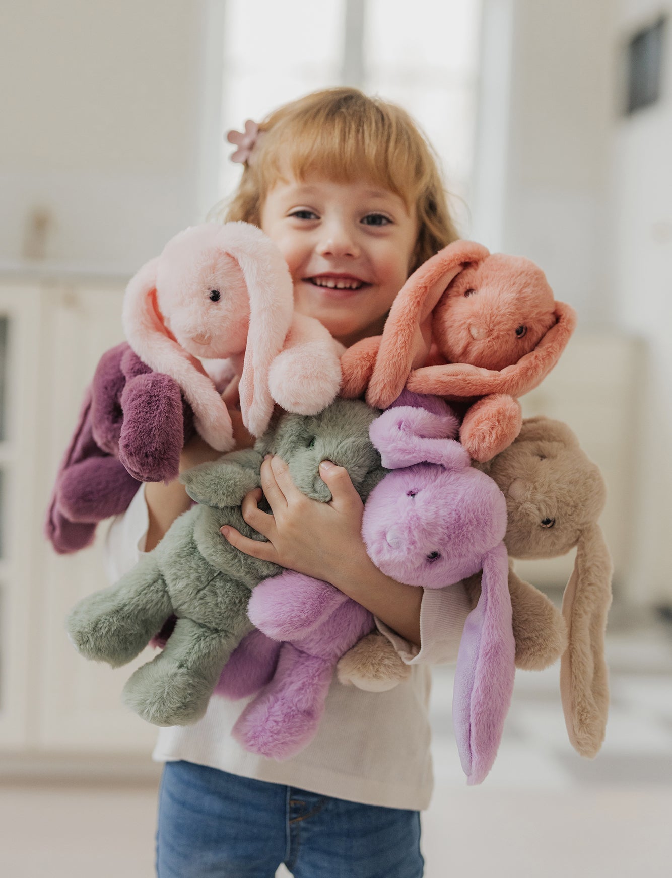 Peluche Lapin Blooming Bunny – Lavande – Vue 9