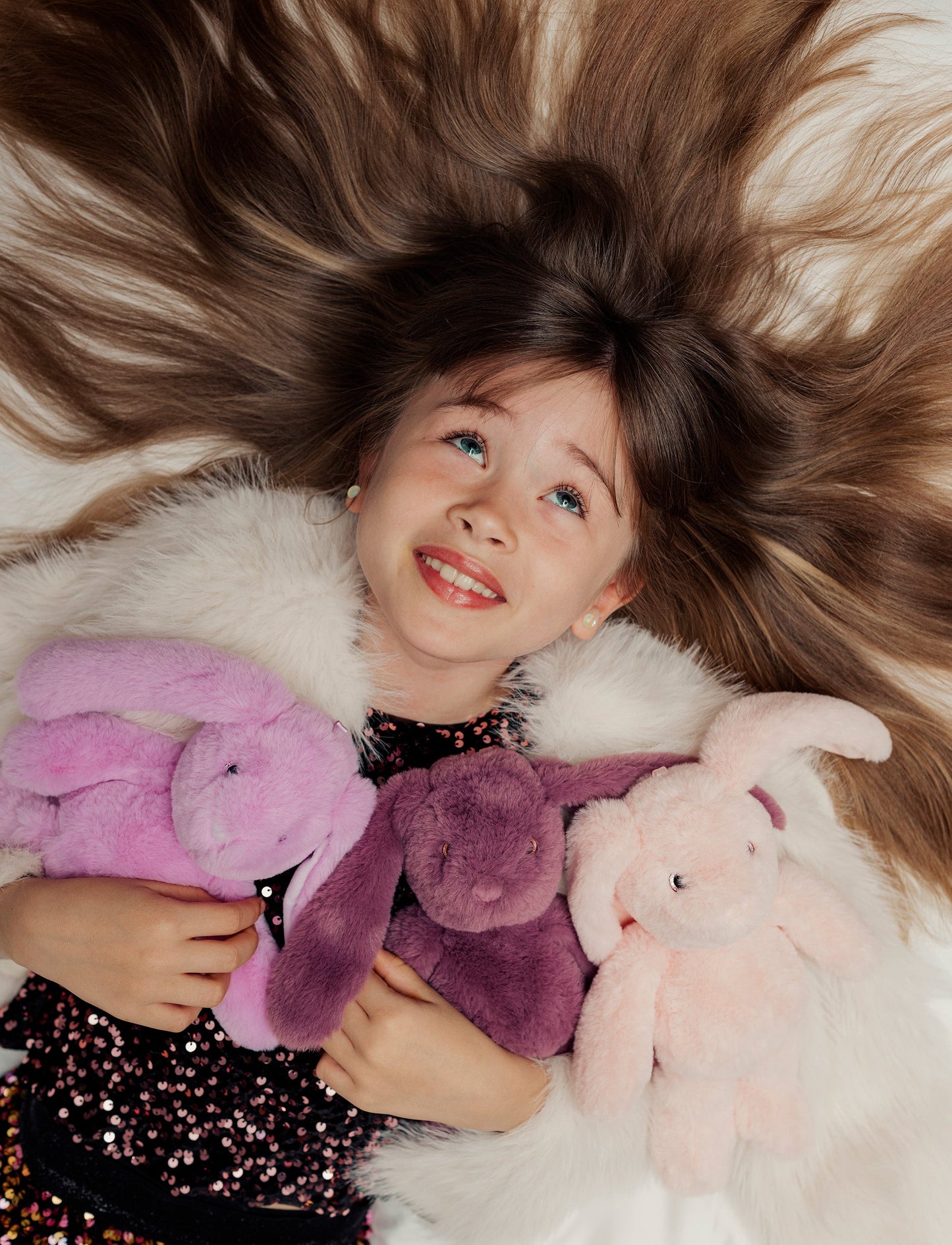 Peluche Lapin Blooming Bunny – Lavande – Vue 7