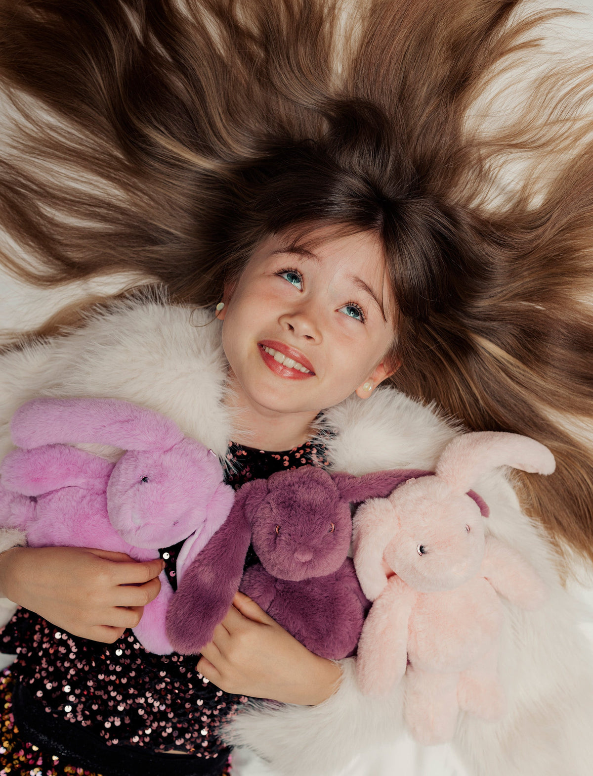 Peluche Lapin Blooming Bunny – Rosie – Vue 9