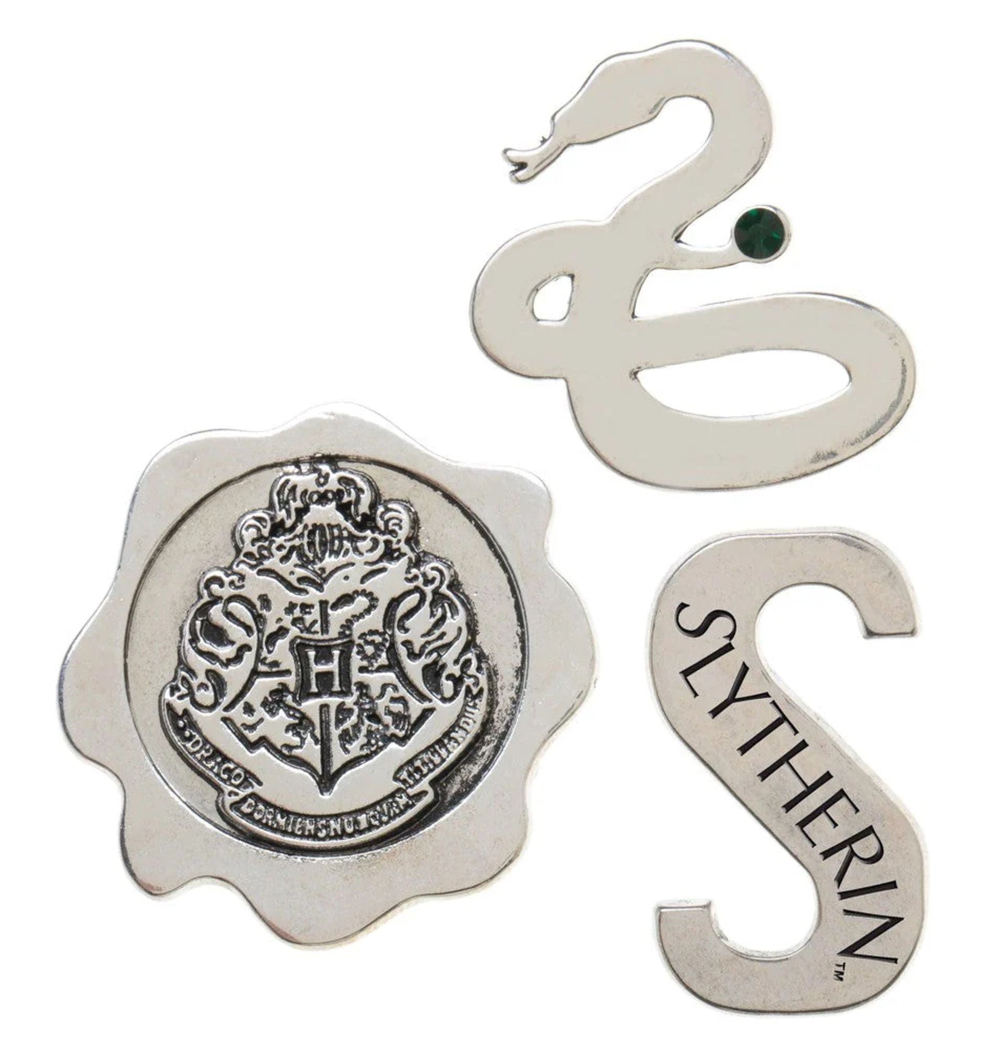 Set de 3 pins Harry Potter Serpentard