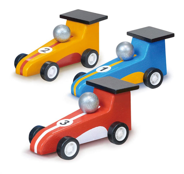 Auto da corsa a retrocarica