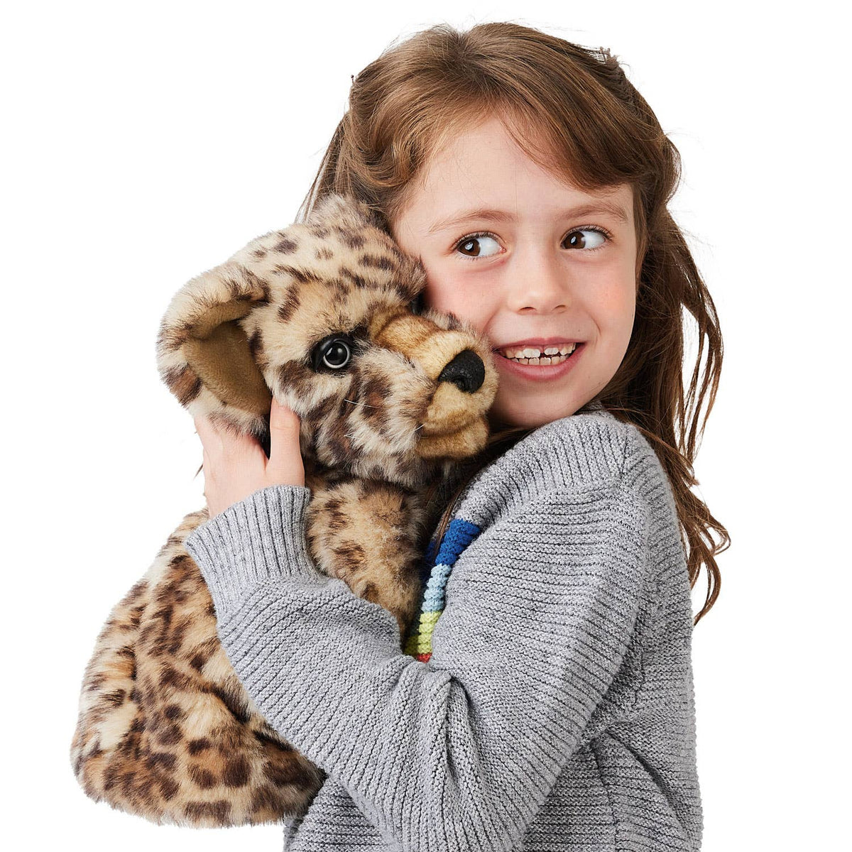 Marionnette à Main Leopard pour Théâtre de Marionnettes