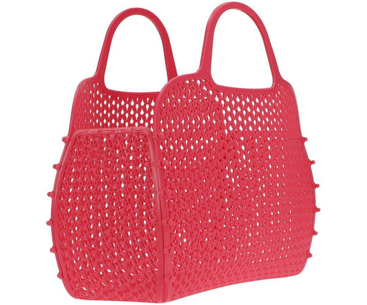 Bolso retro vintage de color coral