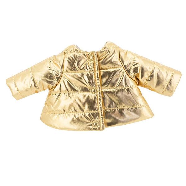 Ensemble de vêtements : veste dorée