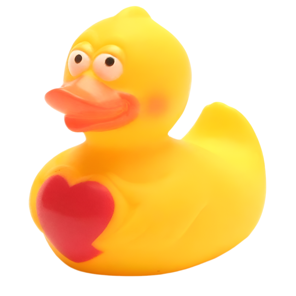 Canard avec Cœur
