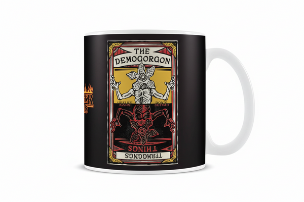 Taza de Stranger Things 4 - Mapa de Demogorgon
