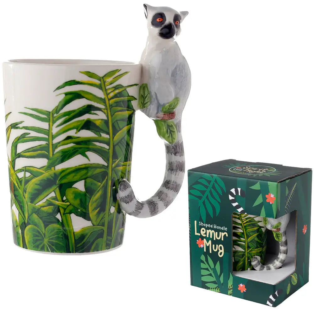 Mug Lemurien avec poignée 3D