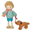 Muñeca - Mons. perro de buena madera