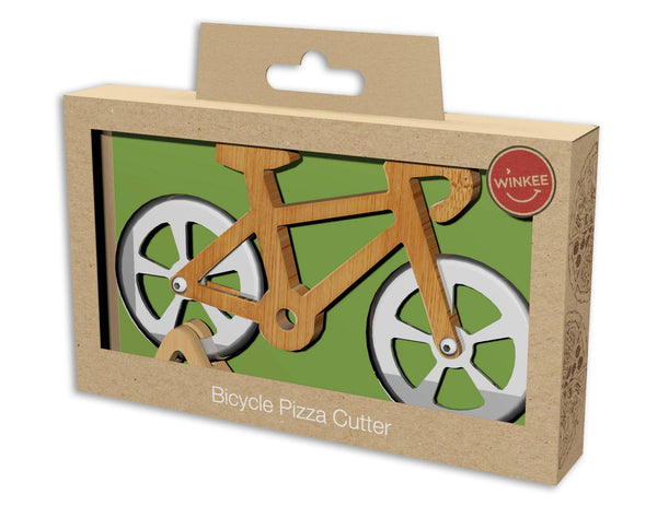 自転車型ピザカッター