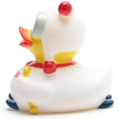 Mono blanco de esquiador de pato