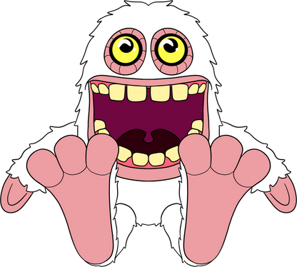 Mammott Stickie (6in)