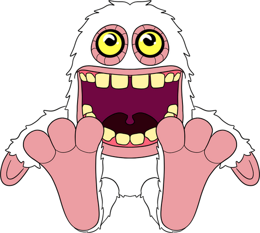 Mammott Stickie (6in)