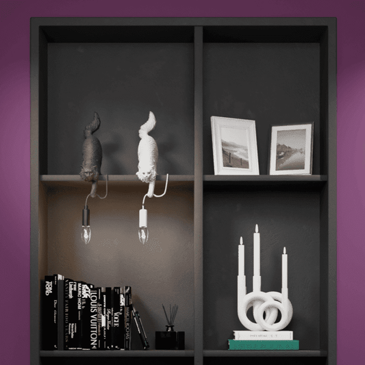 Lampe de table Chat Chichi, Noir