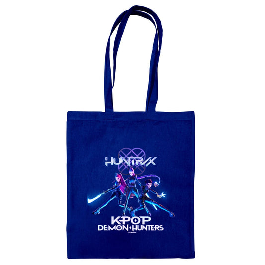 Tote bag Bleu Marine K-POP Demon Hunters - Trio