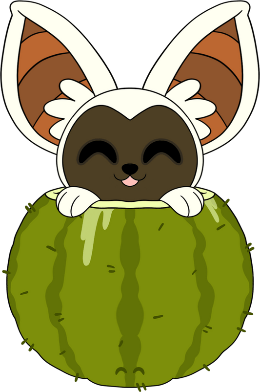 Momo Cactus Stickie (6in)