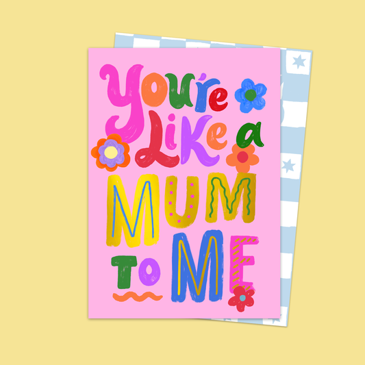 Carte Tu es comme une maman à moi
