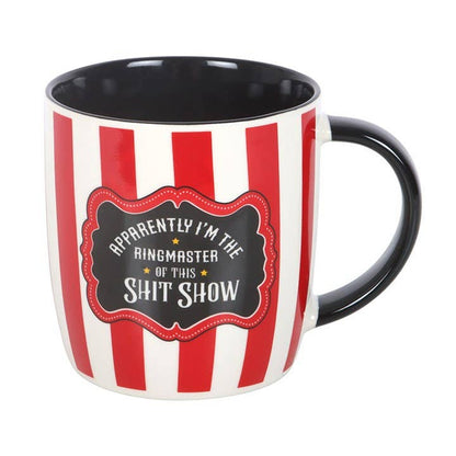 Mug Cirque à rayures rouges