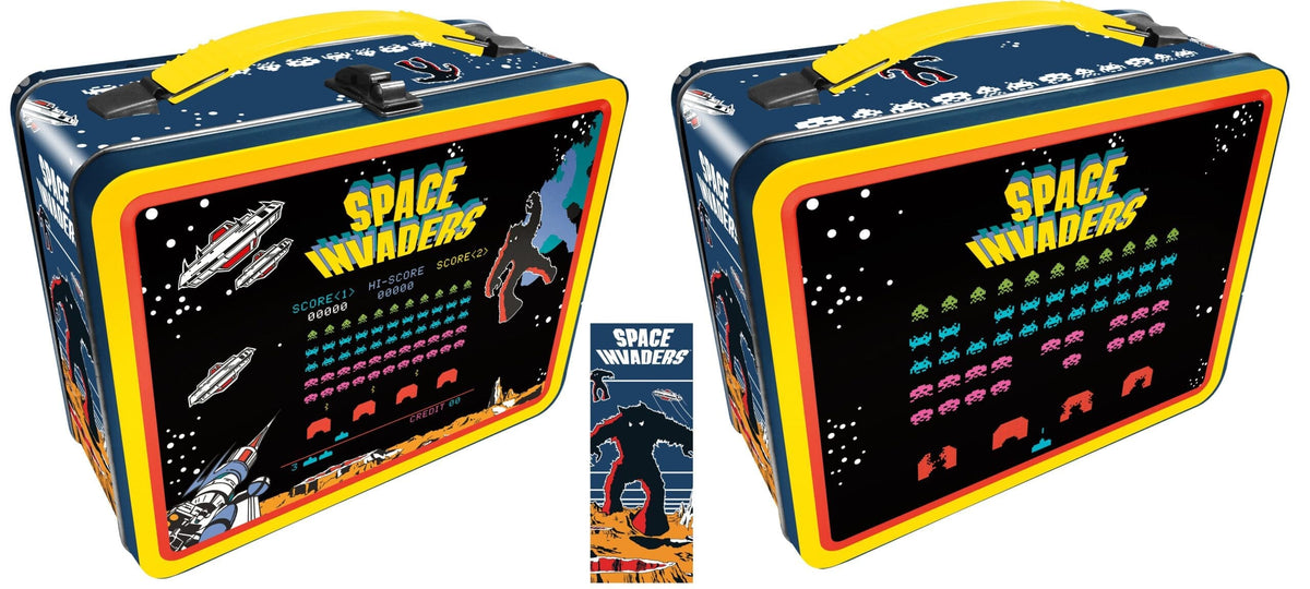 Scatola valigia Space Invaders 