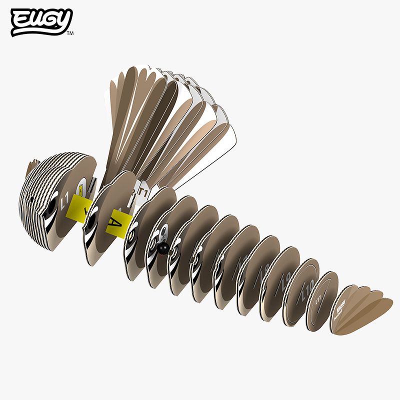 EUGY 3D - Rhipidure à collier