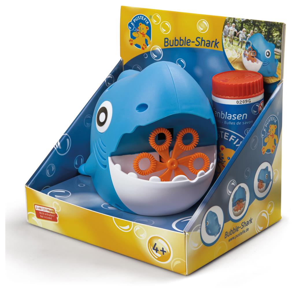 Máquina de burbujas de tiburón