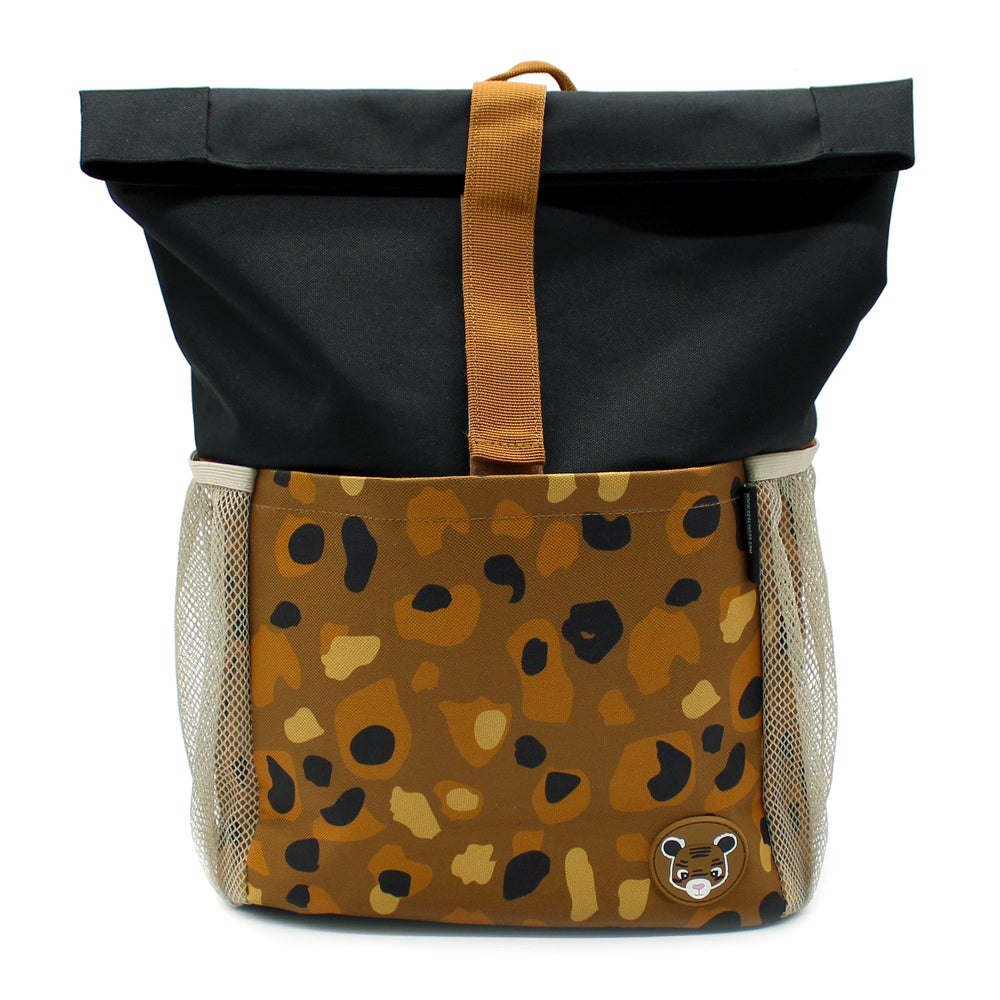 Sac à dos Rolltop mini-coursier Spéculos le tigre