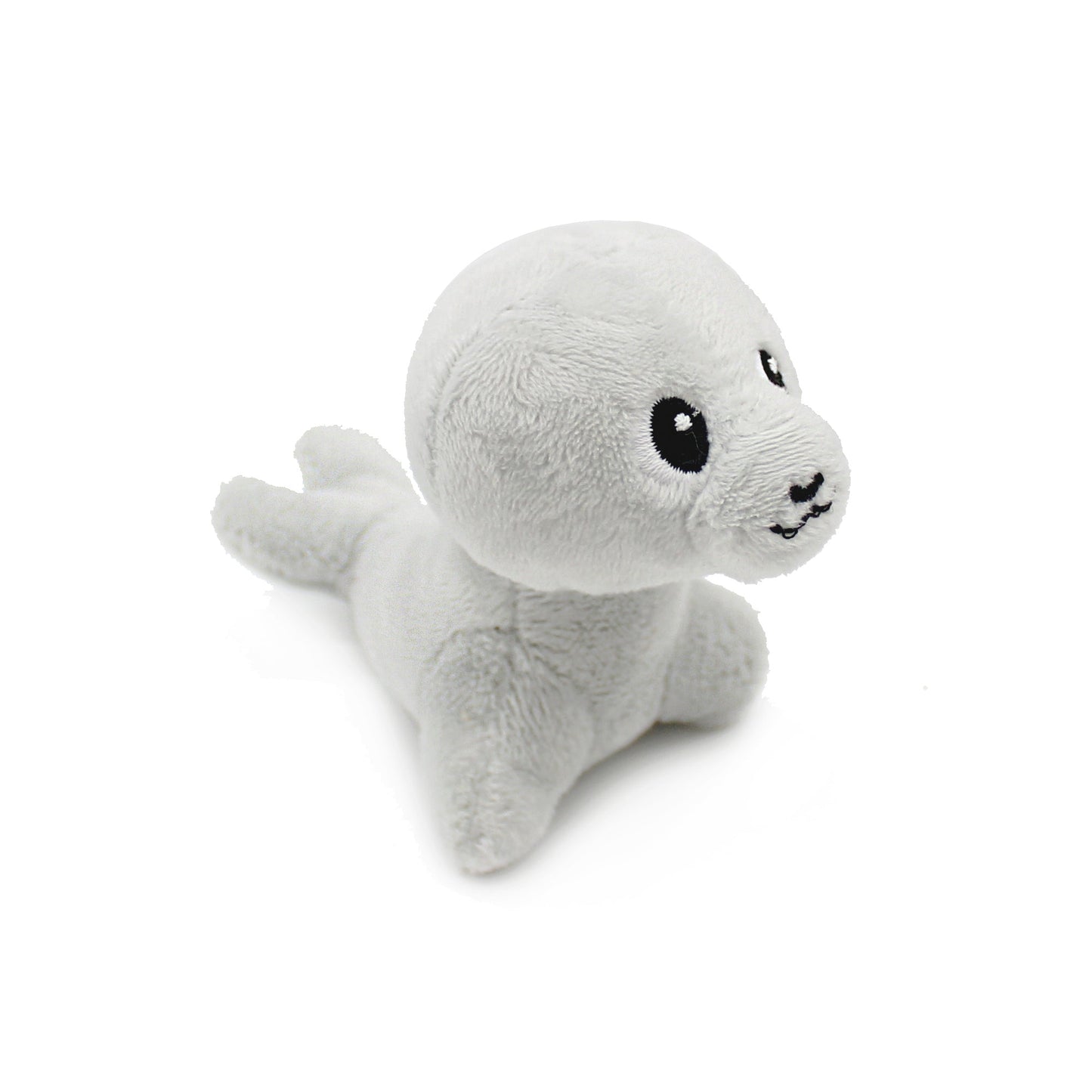 Peluche otarie Ploufou maman et son bébé gris clair – Les Ptipotos – vue 7