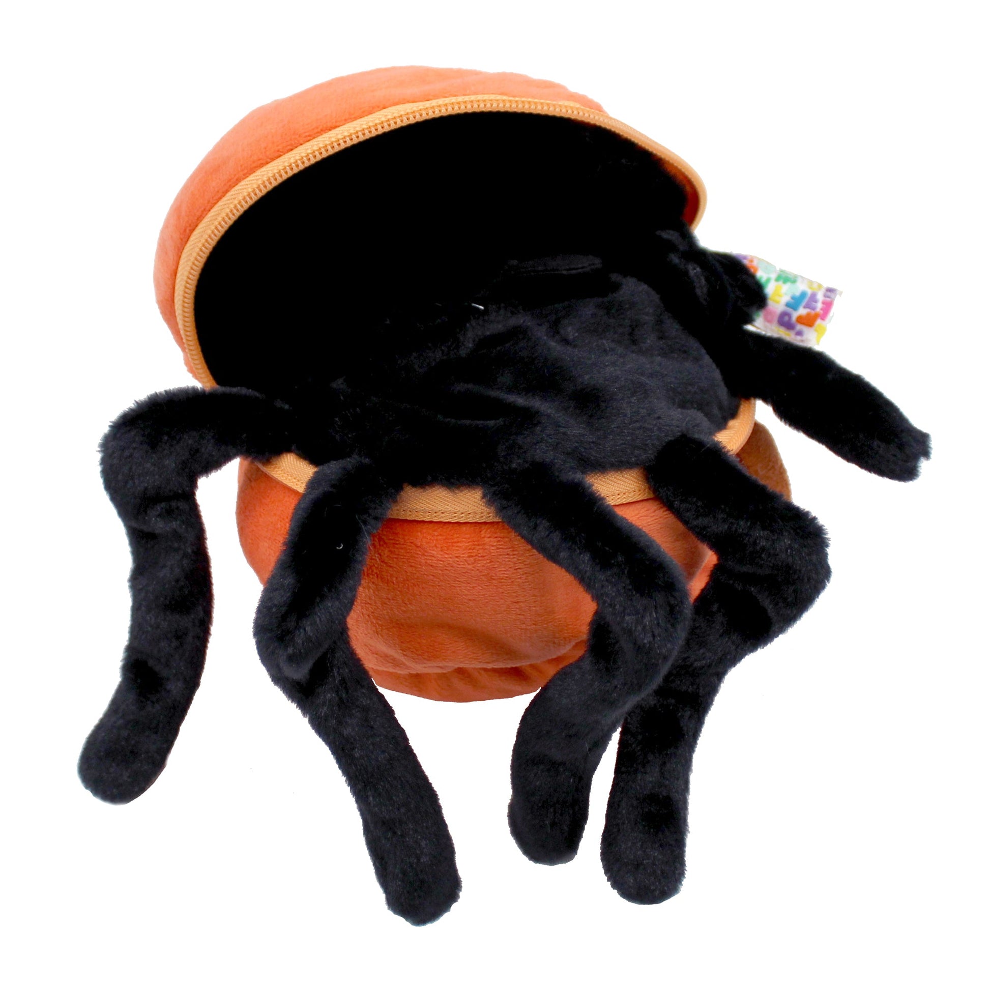 Peluche réversible Pumpet la citrouille/araignée – Flipetz – vue 4