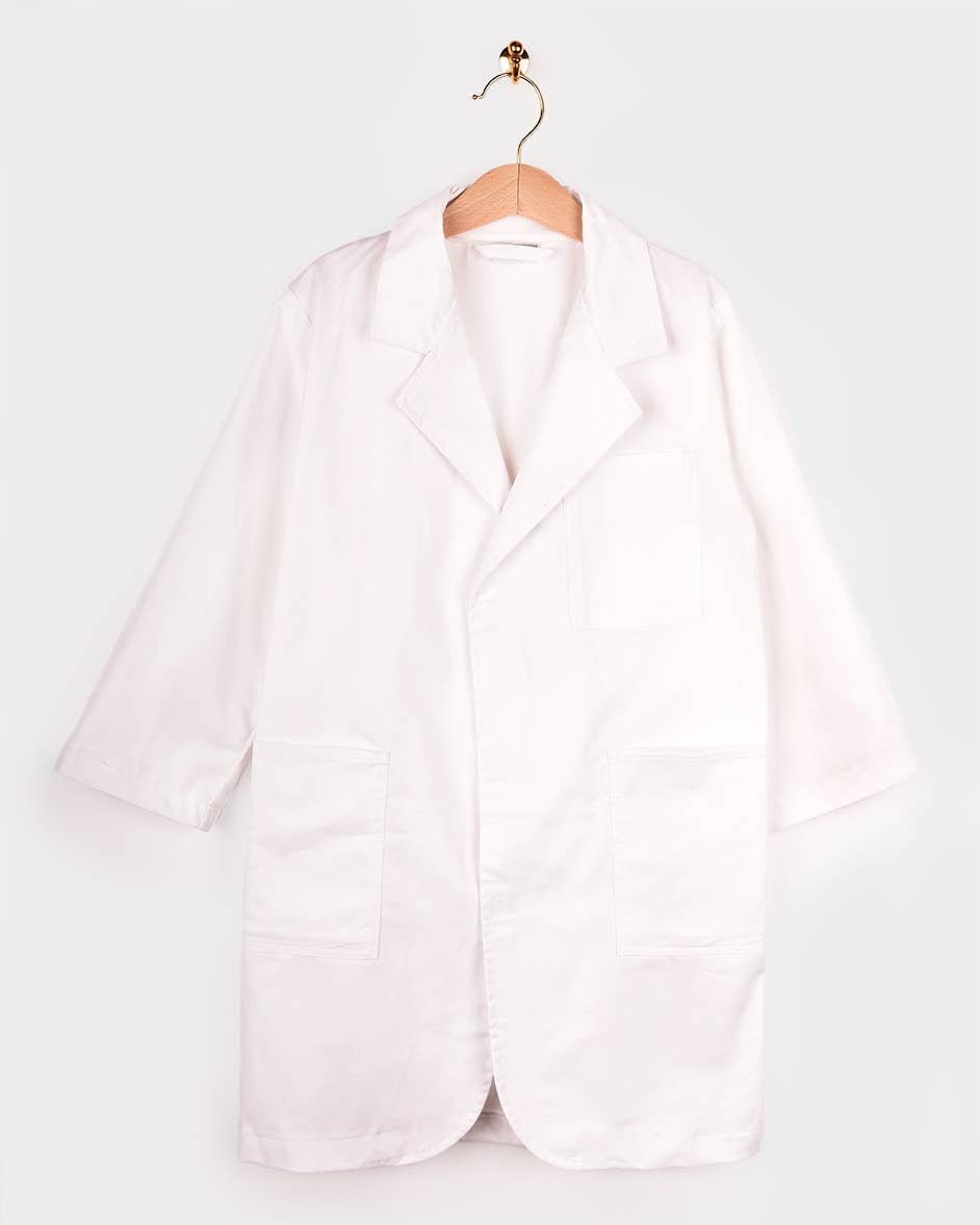 Doctor's cotton lab coat 110-116 cm 4-6 years