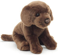 Brown labrador puppy plush toy