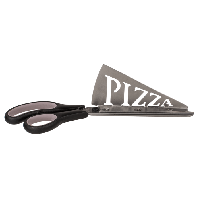 Rotella taglia pizza con dispositivo di sollevamento, circa 27 x 8 cm,