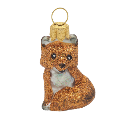 Adorno navideño de zorro XS