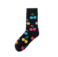 Calzini multicolori con ciliegie
