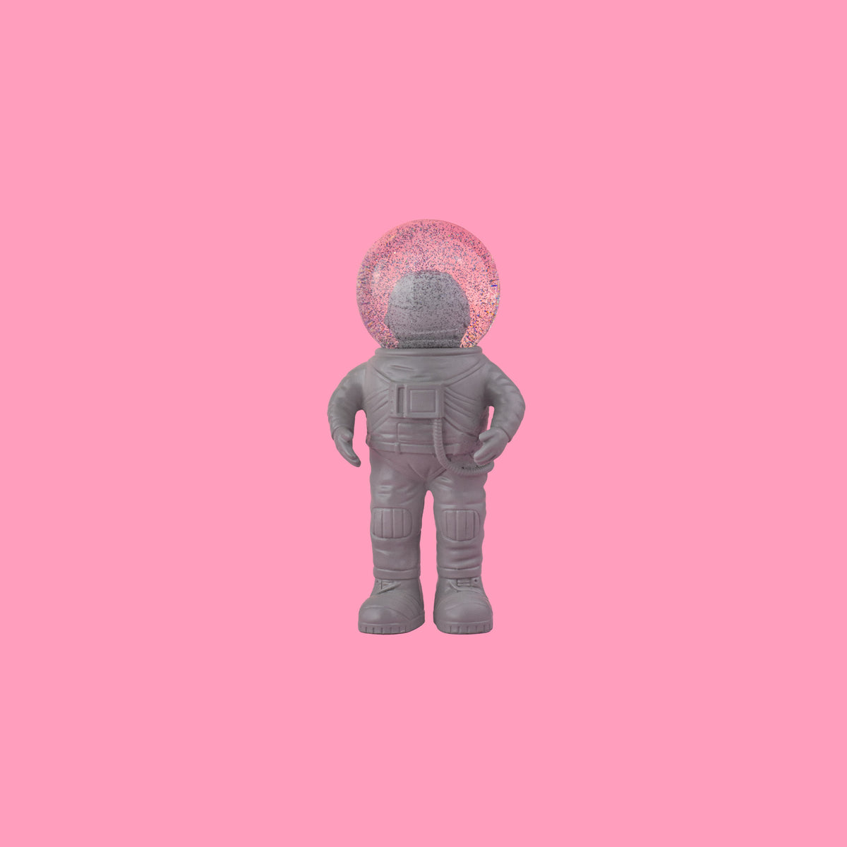 Globo de Neve Astronauta Cinzento