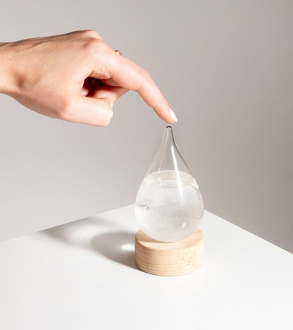 Baby storm glass
