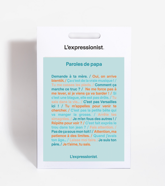 Poster - Paroles de papa