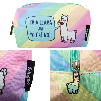 ラマじゃないよペンケース/メイクアップバッグ