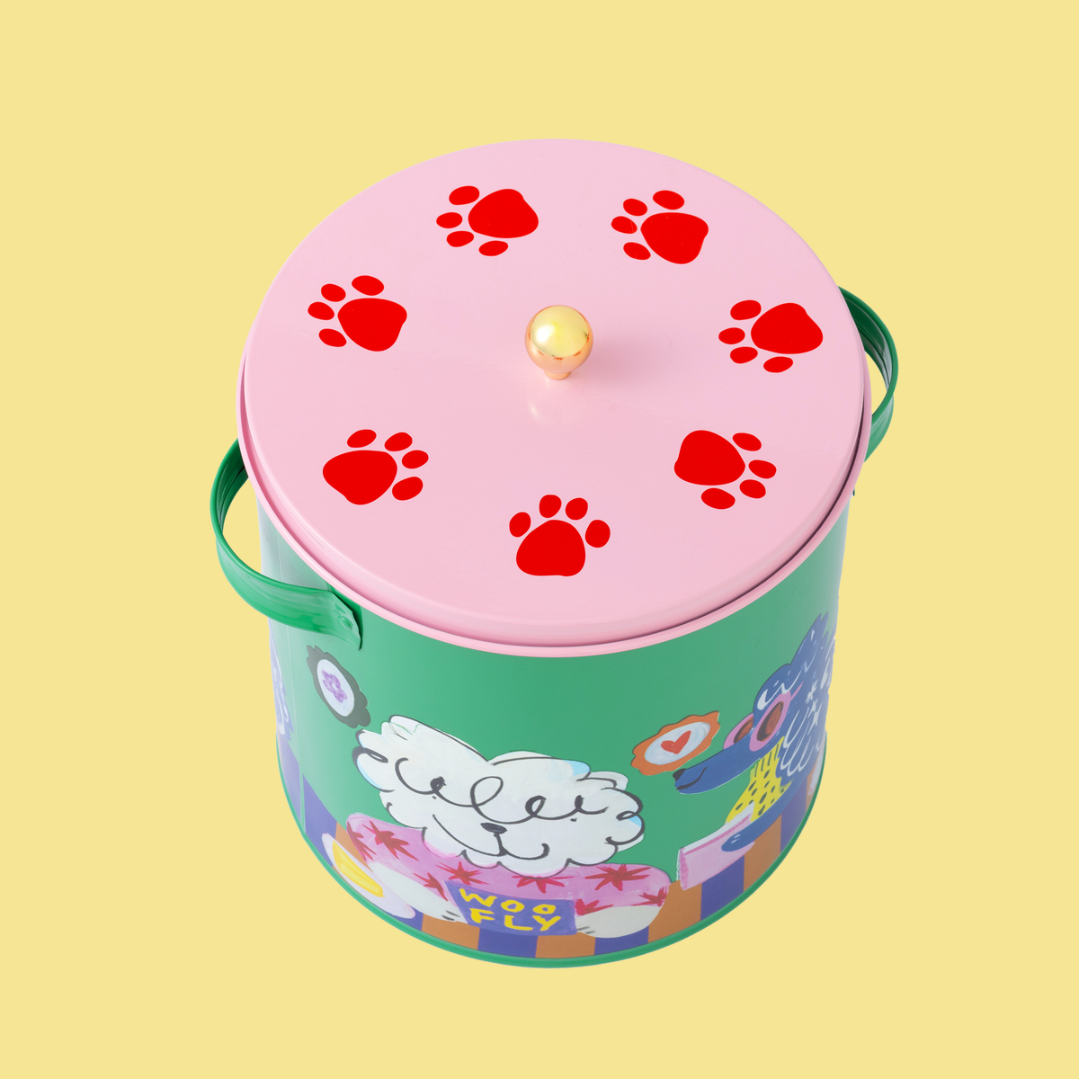 Caja de almacenamiento y pala Cool Dogs Club