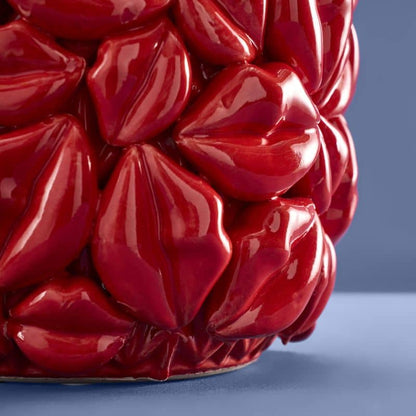 Vase Lèvres Rouges