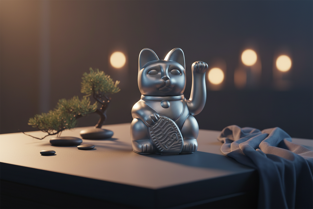 Lucky Cat Silver