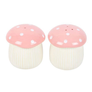 Salière et Poivrière Champignons Roses