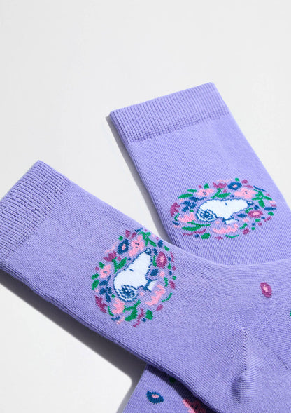 BeSnoopy Blossom - Chaussettes en coton biologique à 100%